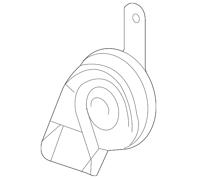 007-542-70-20 Деталь HORN, RIGHT