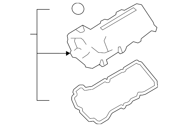 BR3Z-6582-G Деталь VALVE COVER, RIGHT