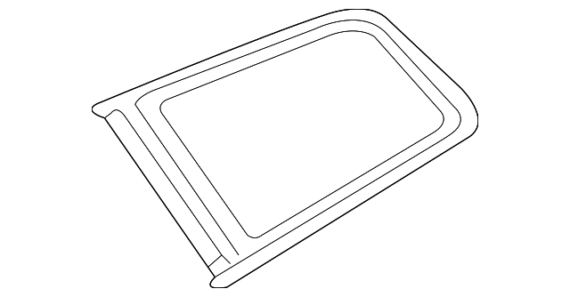 4F9-845-299-K-NVB Деталь QTR GLASS, LEFT