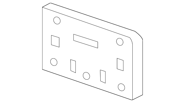 22740617 LICENSE BRACKET