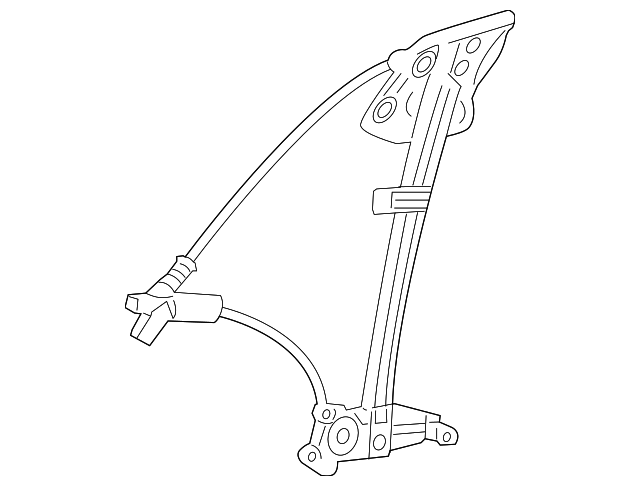 69802-53020 Деталь WINDOW REGULATOR, LEFT