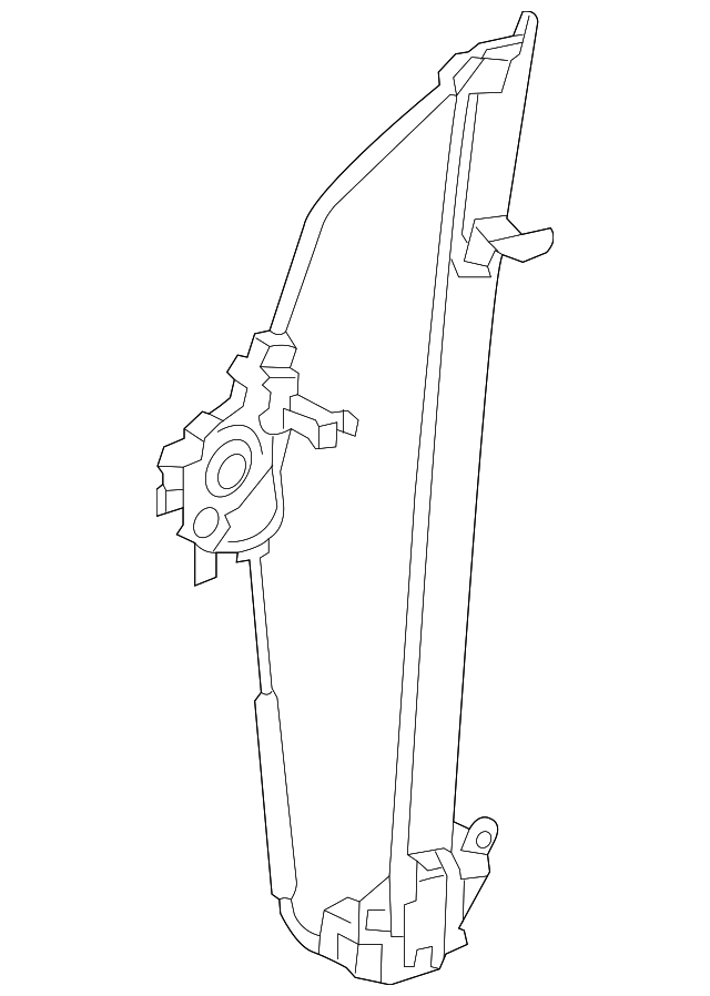 80720-3LM0B Деталь WINDOW REGULATOR, RIGHT