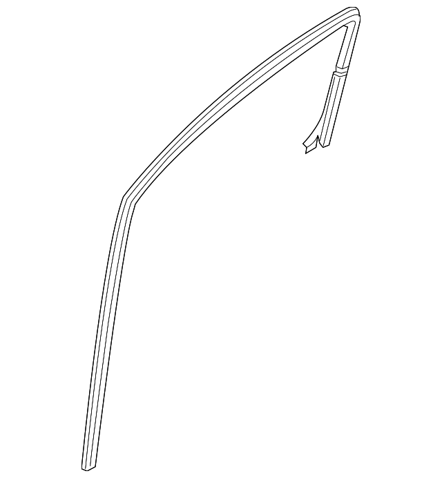 80331-3LM0A Деталь RUN W'STRIP, LEFT