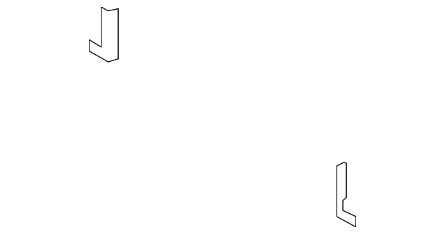 96106-0W541 Деталь RADIO MOUNT BRACKET, LEFT