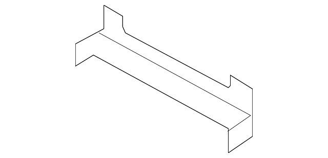 96106-0W540 Деталь RADIO MOUNT BRACKET, LEFT