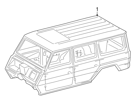 G500 BODY SHELL