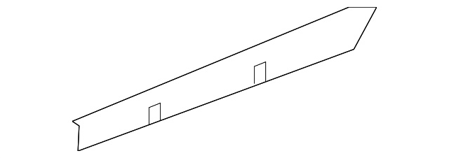 25831410 Деталь REAR COVER, RIGHT