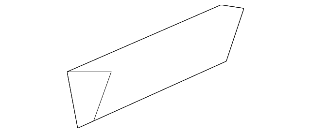 25816112 Деталь COVER EXTN, LEFT