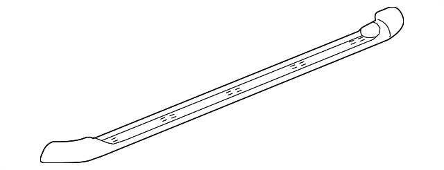 25831395 Деталь RUNNING BOARD, RIGHT