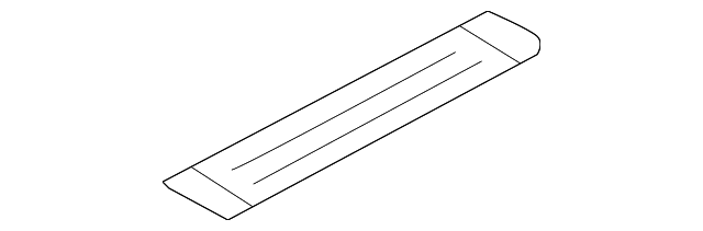 85872-3E000GW Деталь SCUFF PLATE, LEFT