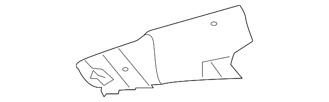 MR590755 Деталь PAD, LEFT