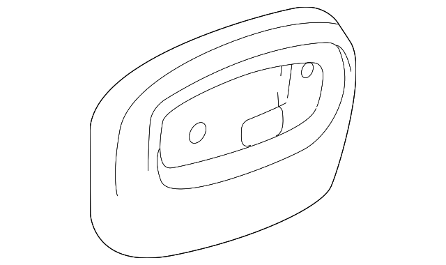 8191214250 Деталь UPPER COVER, LEFT