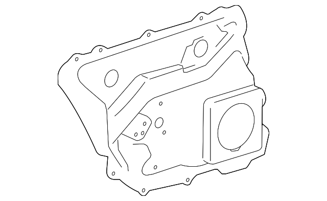 4E4-839-849-AB Деталь MOUNT PLATE, LEFT