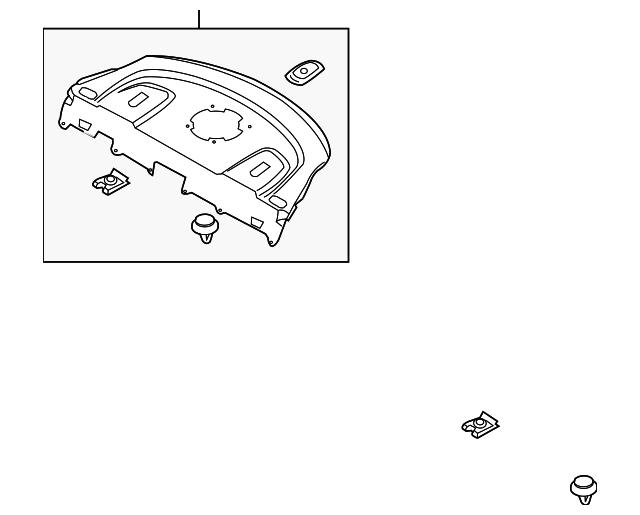 85610-2M260-9P Деталь PKG TRAY TRIM