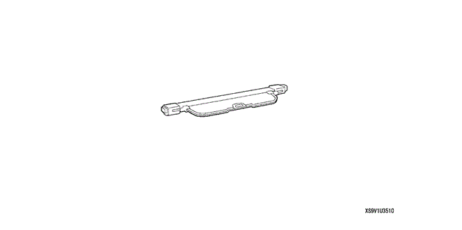 ACCESSORIES/CARGO COVER for 2005 Honda PILOT #1