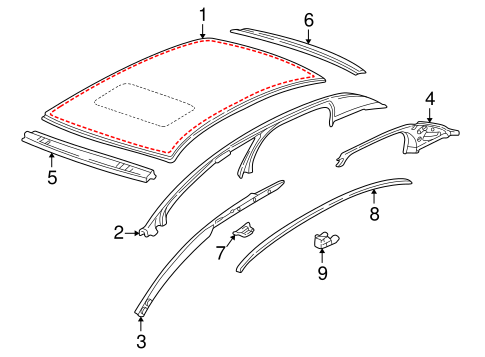 Park Avenue EXTERIOR TRIM - ROOF