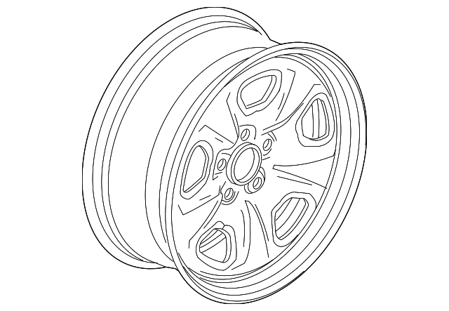 22844561 WHEEL, STEEL