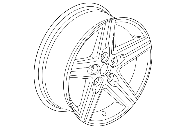 92197466 WHEEL, ALLOY