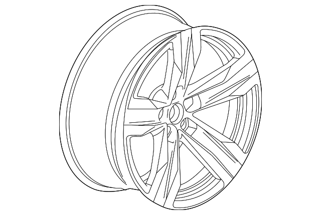 22798741 WHEEL, ALLOY