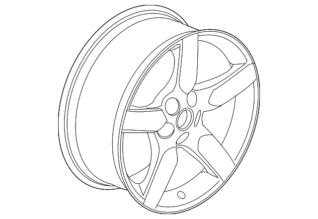 92197468 WHEEL, ALLOY
