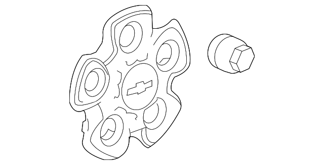 92200401 CENTER CAP