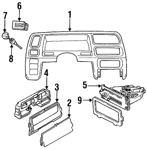 B3000 INSTRUMENT GAUGES