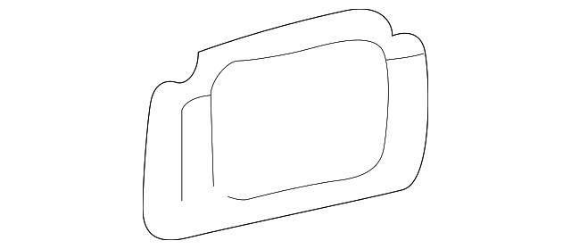15981275 Деталь ASHTRAY, LEFT