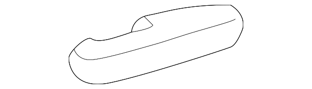 15689796 Деталь ARMREST, RIGHT