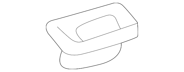 15961881 Деталь ASHTRAY, RIGHT