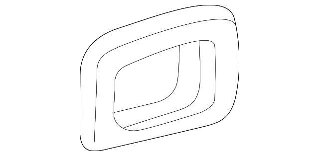 15981276 Деталь BEZEL, RIGHT