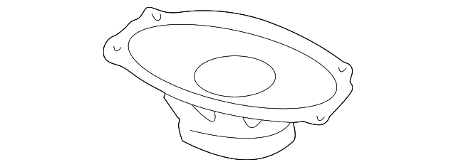 22676126 REAR SPEAKER, LEFT