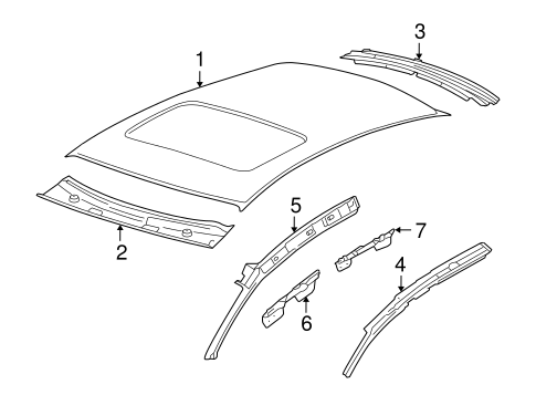Phaeton ROOF & COMPONENTS