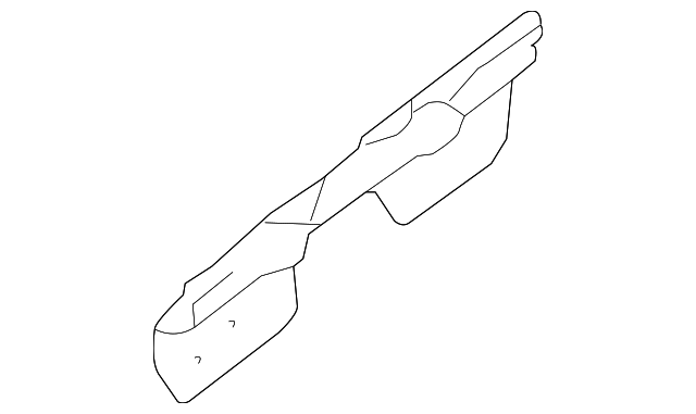 3D7-809-703-C Деталь FRONT REINF, LEFT