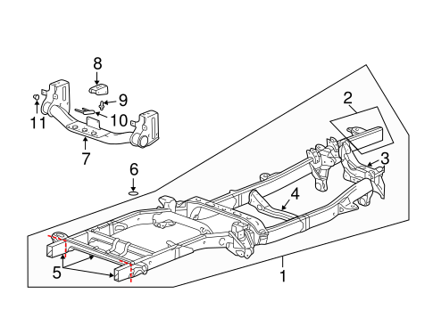 Ram 1500 FRAME & COMPONENTS