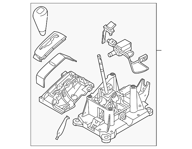 2810085Z30 SHIFT LEVER