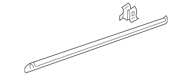 87712-2G000 Деталь BODY SIDE MLDG, RIGHT