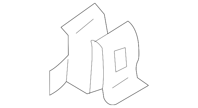 87756-2G000 Деталь BODY SIDE MLDG CLIP, LEFT