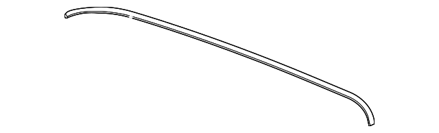 23474428 Деталь ROOF MOLDING, RIGHT