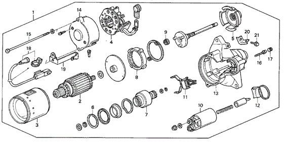 VIGOR AT STARTER MOTOR (MITSUBA)