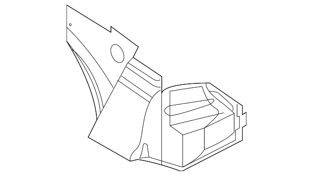 84941AG000 Деталь SIDE TRIM PANEL, LEFT
