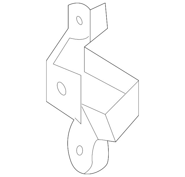79131AG100 Деталь SIDE TRIM PANEL BRACKET, LEFT