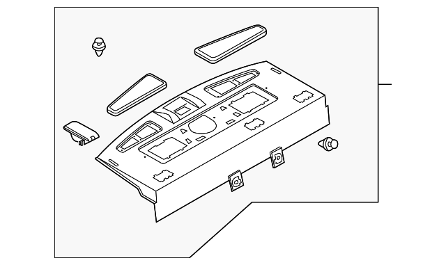 79910CR900 Деталь PKG TRAY TRIM