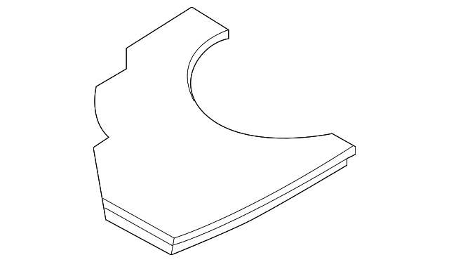84979CR900 Деталь SPACER, LEFT