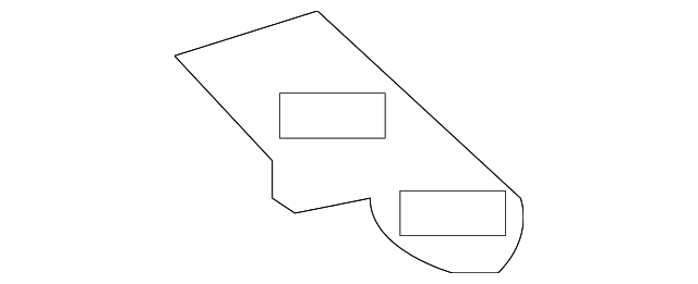 1HB49DX9AA Деталь COVER, RIGHT