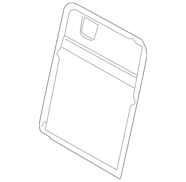 YM791L8AA Деталь SEAT BACK PANEL, LEFT