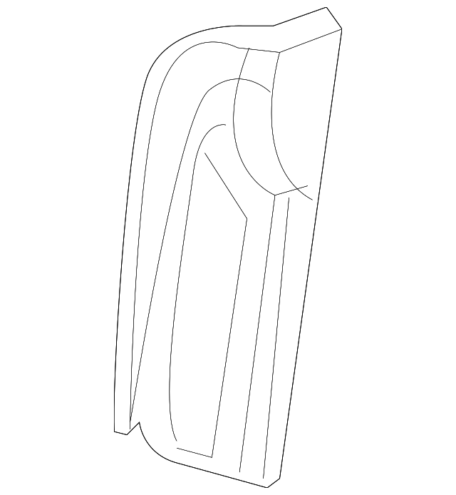YM751DVAA Деталь COVER, RIGHT
