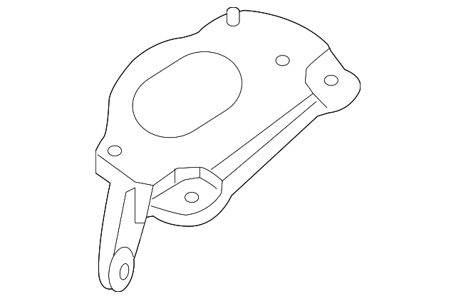 11254-JA01A Деталь INSULATOR SUPPORT, LEFT