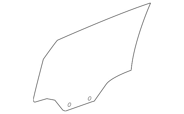 22937154 Деталь MOVEABLE GLASS, RIGHT