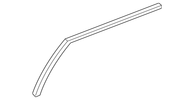 96624083 Деталь GLASS W'STRIP, RIGHT