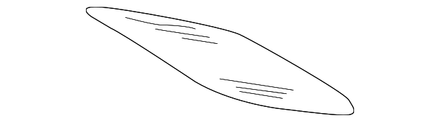 208-770-01-73 Деталь REAR GLASS